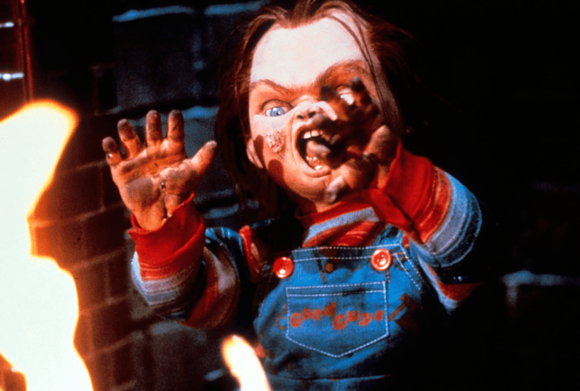 Brad Dourif como o personagem Chucky no Filme: Brinquedo Assassino (1988).Um dos personagens mais famosos dos anos 80.