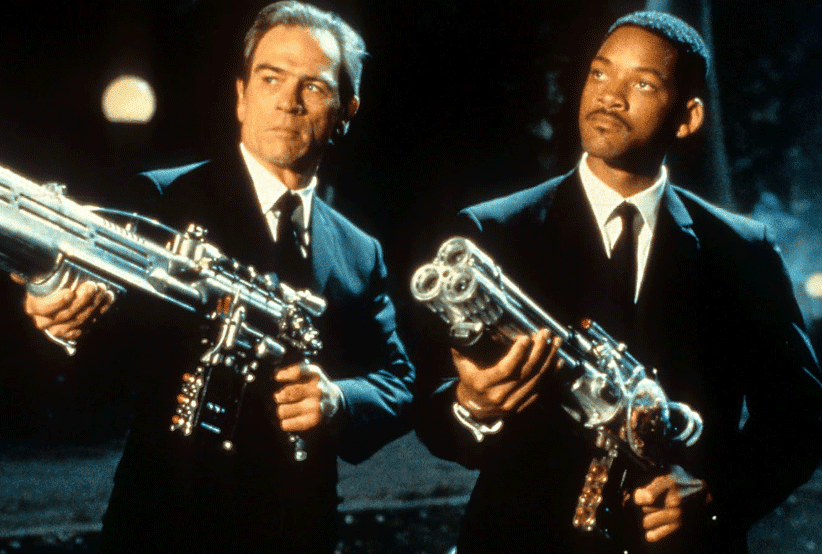 Will Smith | Filme: MIB - Homens de Preto (1997). Em uma lista que reúne os personagens mais importantes dos anos 90.