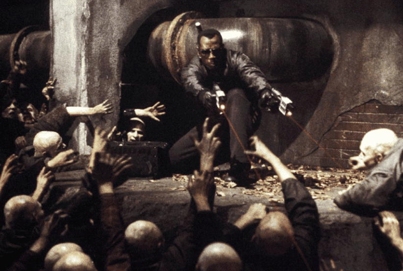Blade II (2002), um dos melhores filmes de vampiro.