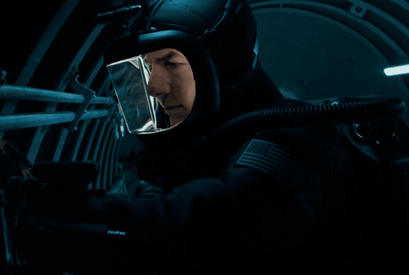 Tom Cruise no filme Missão Impossível Acerto Final. Em uma lista com os filmes de Tom Cruise.