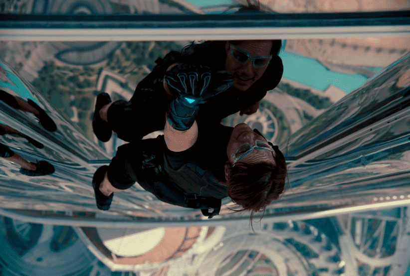 Tom Cruise no filme Missão impossível Protocolo Fantasma. Em uma lista com os filmes de Tom Cruise.