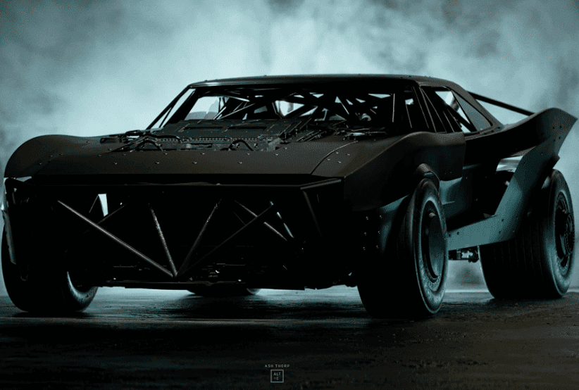 Imagem do carro batmóvel.Um dos carros mais desejados do cinema