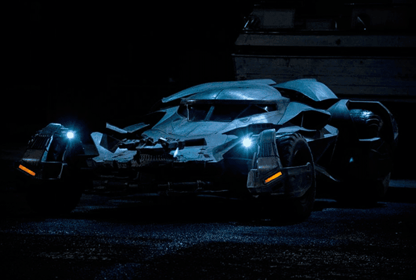 Imagem do carro batmóvel . Um dos carros mais desejados do cinema