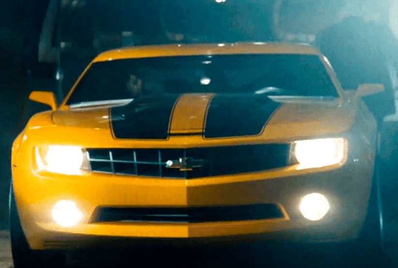 Imagem do carro Chevrolet Camaro.Um dos carros mais desejados do cinema