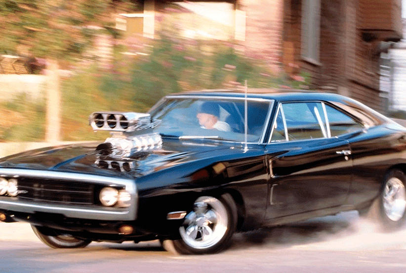 Imagem do carro Dodge Charger. Um dos carros mais desejados do cinema