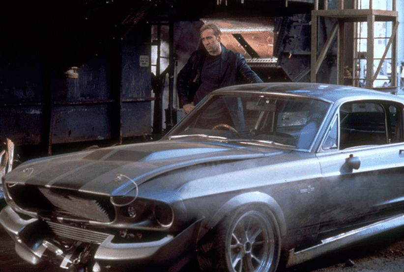 Imagem do carro Ford Mustagn Shelby GT 500, Eleanor.Um dos carros mais desejados do cinema