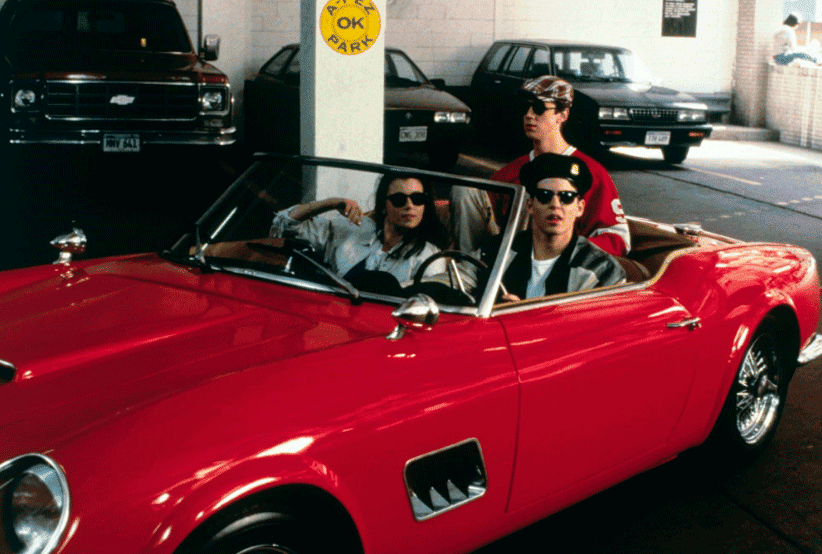 Imagem do carro Ferrari 250 GT Spyder California.Um dos carros mais desejados do cinema