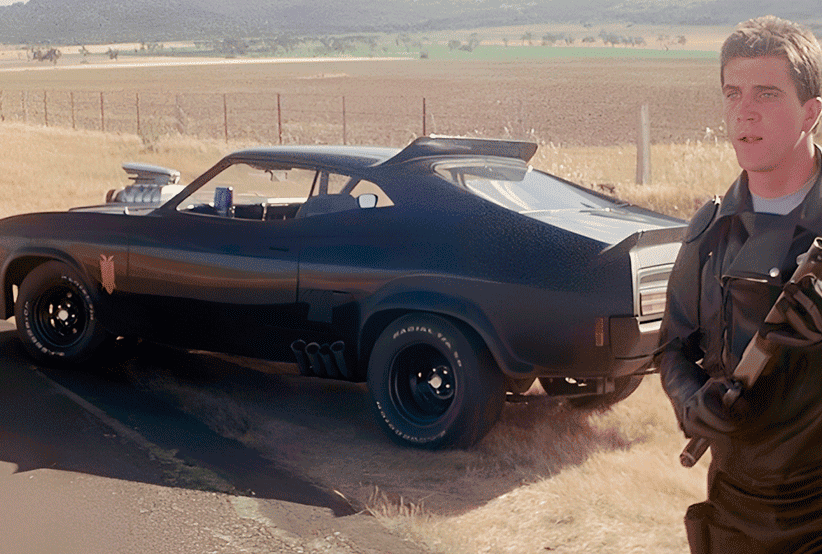 Imagem do carro Ford Falcon XB GT.Um dos carros mais desejados do cinema
