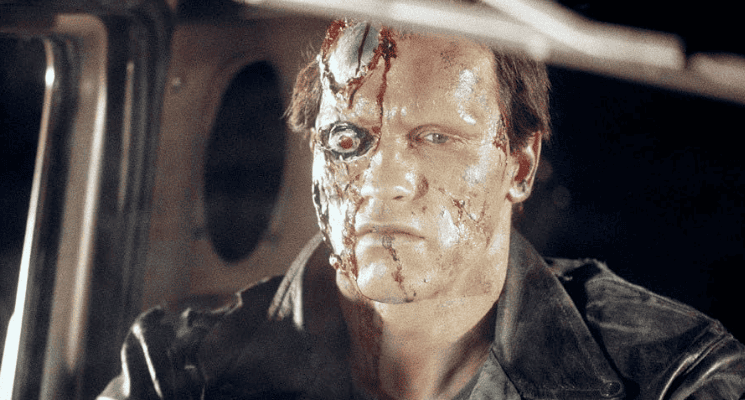 Arnold Schwarzenegger no filme conan, O Extermnador do Futuro (1984). Em uma lista 30 filmes indispensáveis da carreira.