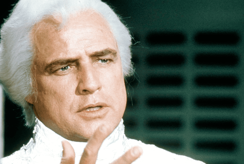 Marlon Brando como Jor-El em Superman: O filme