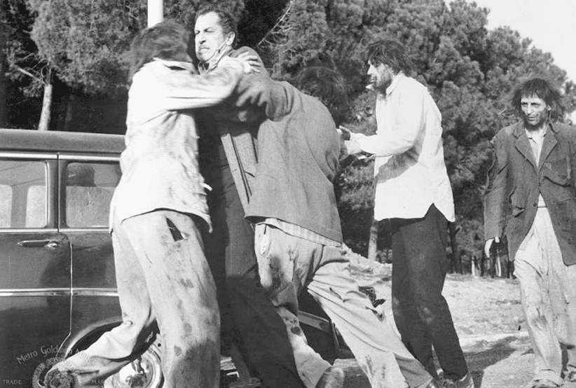 Vicent Price estrela Mortos que Matam (1964), um dos melhores Filmes de Zumbis do Cinema