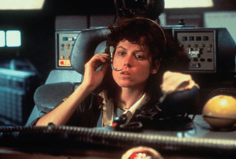 Ellen Ripley. Interpretada por Sigourney Weaver, no filme Alien – O Oitavo Passageiro