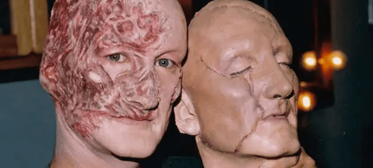 A preparação no Mestre dos Pesadelos! Os verdadeiros monstros do cinema