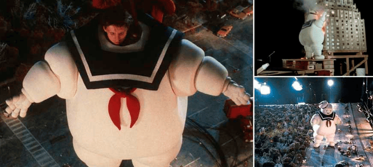 O cuidado com os detalhes. em os Caça-Fantasmas. Os verdadeiros monstros do cinema