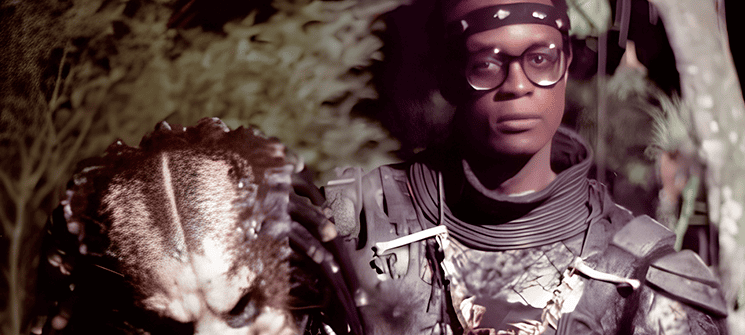 O "peso" de uma responsabilidade no traje do Predador. Os verdadeiros monstros do cinema