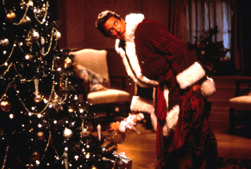 Scott Calvin (Tim Allen) no filme Meu Papai é Noel (1994). Em uma lista dos melhores filmes de natal.