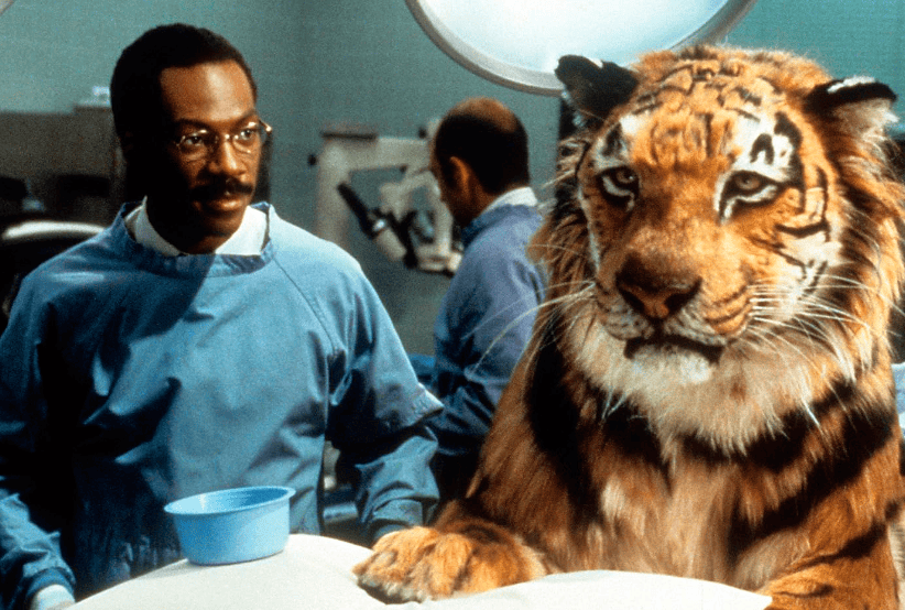 Eddie Murphy em Dr. Dolittle. Em uma lista que reúne os melhores filmes de Eddie Murphy.