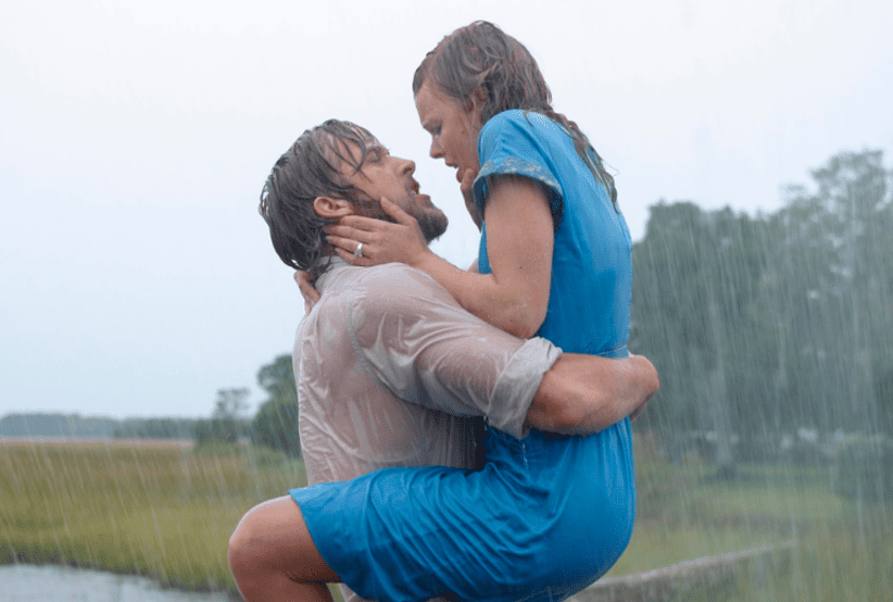 Casais do Cinema:  Ryan Gosling & Rachel McAdams no FiIme: Diário de uma Paixão (2004) 