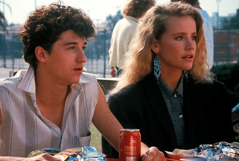 Casais do Cinema:  Atores: Patrick Dempsey e Amanda Peterson no Filme: Namorada de Aluguel (1987)