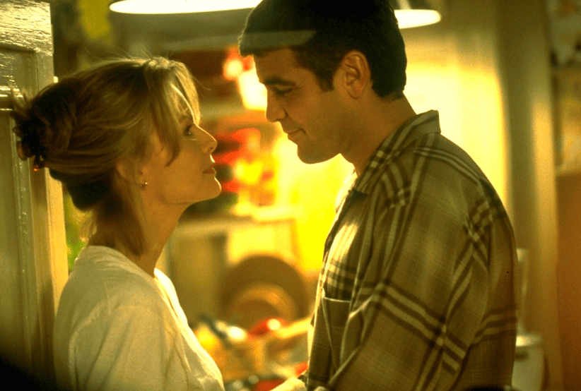 Casais do Cinema:  George Clooney e Michelle Pfeiffer no Filme: Um Dia Especial (1996) 