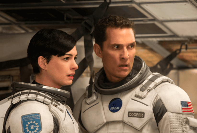 Interestelar, em uma lista que reune os grandes sucessos do diretor Christopher Nolan.