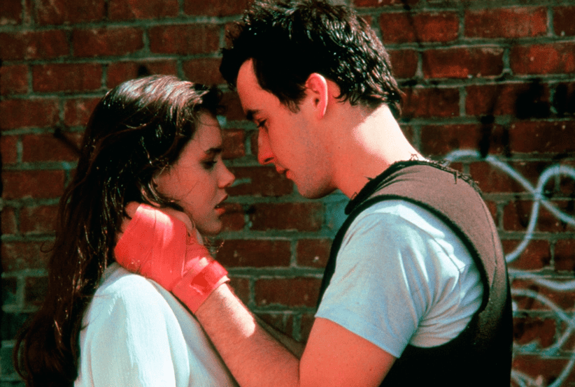John Cusack e Ione Skye no filme Digam o que Quiserem (1989)