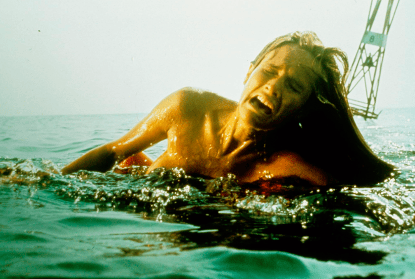 no filme tubarão (1975)