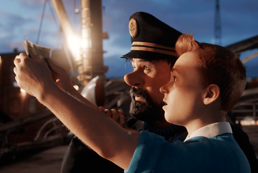 As Aventuras de Tintim em uma lista com os melhores filmes de Steven Spielberg