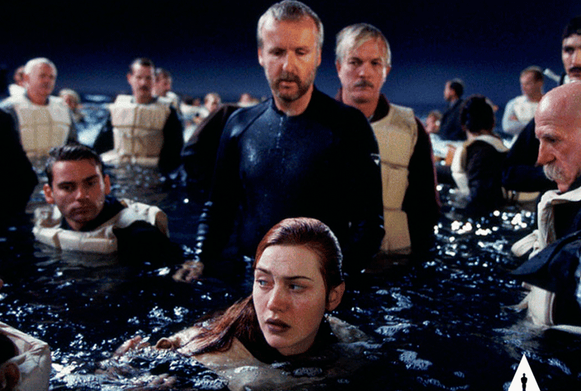 James Cameron nos bastidores de Titanic