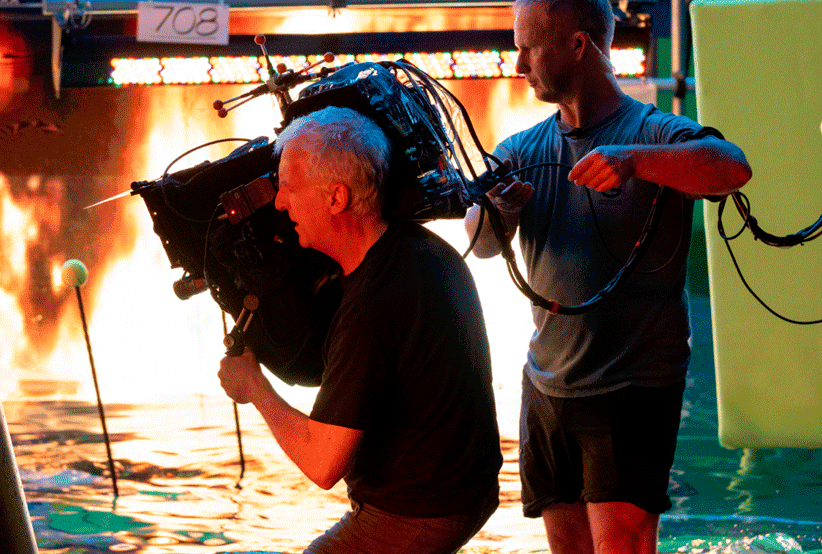James Cameron nos bastidores de Avatar